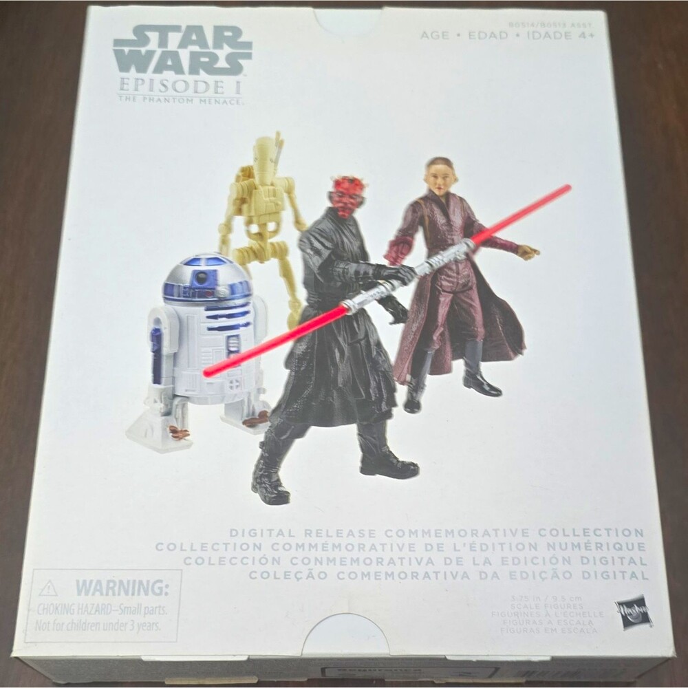 Hasbro Star Wars Digital Release Commemorative Collection Darth Maul Set 2012